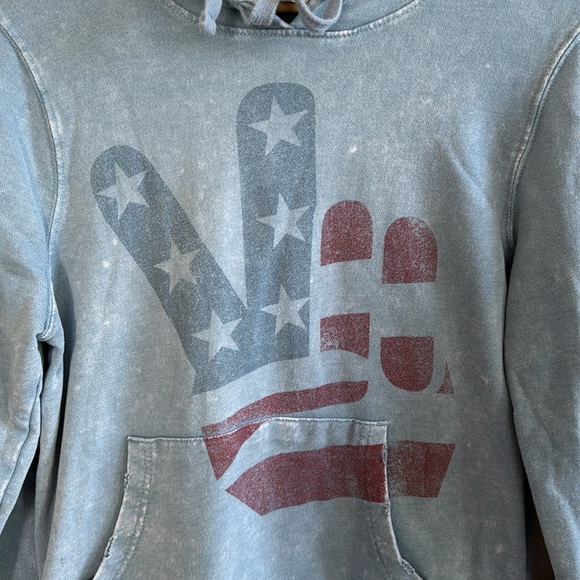 JUNK FOOD peace sign hoodie . ✌🏻 - Picture 5 of 5